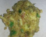A picture of step 1 of Veg mix puratha.