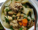 Hình bước làm 9 của món Canh gà hầm