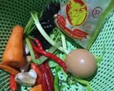 Foto langkah ke 2 dari resep Nasi Goreng Telur Kornet ala Resto.