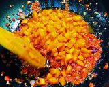 A picture of step 2 of “SCRABBLED EGG Noodles”.
