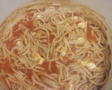 Foto del paso 10 de la receta: Albóndigas con queso "Puré de papa" "Spaghetti con queso" 3 en 1