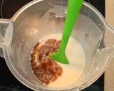 A picture of step 2 of Leche Frita.