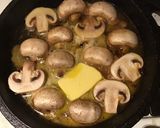 A picture of step 2 of California Farm Broiled in Butter Large White Button Mushrooms.