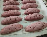 Foto langkah ke 6 dari resep Roti Ubi Ungu (Korea).