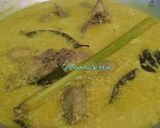 Foto langkah ke 5 dari resep Opor Ayam Kuning (Pakai Kunyit Bakar).