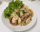 รูปขั้นตอนการทำที่ 5 ของ ก๋วยเตี๋ยว​คั่ว​ไก่​