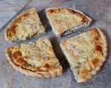 Une image de l'étape 10 de Quiche poulet, olives et fromages🍴.
