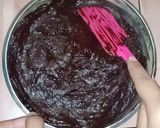 Foto langkah ke 4 dari resep Brownies Kukus Simpel (Tanpa Mixer).