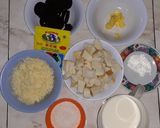Foto langkah ke 1 dari resep Puding cheesecake oreo.