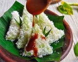 Foto langkah ke 9 dari resep Lupis Ketan Pandan.