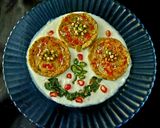 A picture of step 4 of Nutritious Chilla.