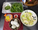 Hình bước làm 2 của món Trứng vịt lộn um bầu