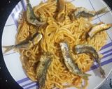 صورة لخطوة 5 من وصفة سباغيتي بالسردين بنييييين 😋😋