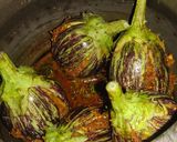 भरली वांगी (bharli vangi recipe in marathi) रेसिपी स्टेप 3 फोटो 