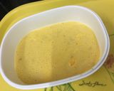 A picture of step 2 of Banana custard Ice cream.