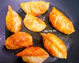 Hình bước làm 2 của món Bánh Mandu Chiên Giòn Nhân Tôm Thịt