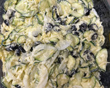 Foto del paso 3 de la receta: 471. Scarpaccia con mozzarella y aceitunas (principal verdura)