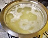 A picture of step 1 of Lemon Rice.