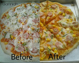 Foto langkah ke 10 dari resep PIZZA TANPA ULEN (empuk, kilat, bisa pake teflon)👍.