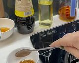Hình bước làm 2 của món Khổ qua tàu xì xào bò