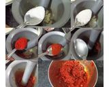 A picture of step 4 of Lasaniya / Garlic Sandwich Dhokla.