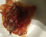 Foto del paso 3 de la receta: Hamburguesa doble en pan Bimbo con cebolla frita