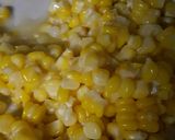 Gambar langkah 1 resipi Sweet Corn Cheese.