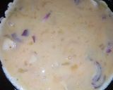 A picture of step 4 of Chips,fried egg and veggies sauce.