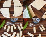Hình bước làm 7 của món Quẩy giòn ăn kèm với cháo, bún, phở hoặc chấm nước mắm chua ngọt