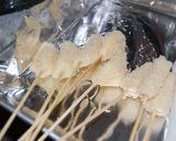 A picture of step 4 of Homemade Kushikatsu Party.