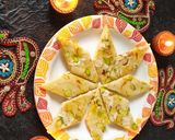 केसर काजू कतली (kesar kaju katli recipe in Hindi) रेसिपी चरण 4 फोटो
