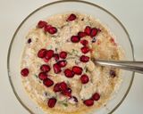 A picture of step 4 of Pomegranate raita.