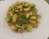 Foto del paso 6 de la receta: Ensalada de Cuscús o Quinoa y pimientos del piquillo con salmón ahumado