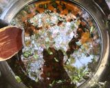 A picture of step 1 of Onion sauce.