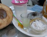 A picture of step 7 of Summer Coolers :Musk Melon Crush Coconut Lemonade Jaggery Cooler.