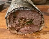 A picture of step 9 of TE Mana Lamb Roulade.