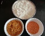 A picture of step 1 of Healthy masaledar tasty daal Ki Dulhan(Dal pithi) 💐.