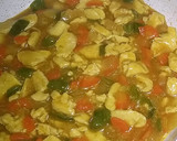 Foto del paso 3 de la receta: Pollo al curry con verduras