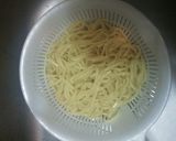 A picture of step 4 of Simple Oil Noodles (Men's Meal).