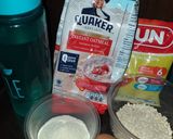 Foto langkah ke 1 dari resep SaBu Sehat Oatmeal Telur (Sarapan Bubur Sehat).