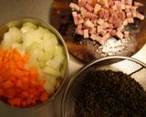 A picture of step 1 of Simple Lentil Stew.