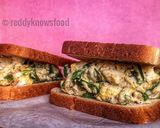 A picture of step 3 of Scrumptious Egg Salad Sandwich.
