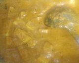 A picture of step 3 of Shahi paneer.