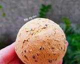 Hình bước làm 6 của món Bánh mì mè đen Hàn Quốc nướng nồi chiên không dầu