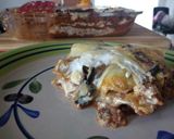 Foto del paso 3 de la receta: Lasaña de boloñesa y callampas secas a la crema