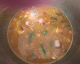 A picture of step 4 of Instant pot sambar rice / sadham.