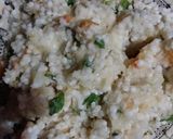 A picture of step 4 of Sabudana tikki.