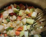 A picture of step 4 of Sambhar.