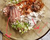 Foto langkah ke 1 dari resep Pangsit Ayam Kimchi Simple.
