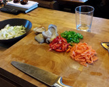 Foto del paso 2 de la receta: Fideos chinos con verduras